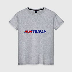 Женская футболка Австралия арт