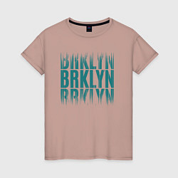 Женская футболка Brklyn