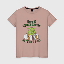 Женская футболка Shrek: Father Day