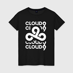 Женская футболка Cloud9 - in logo