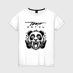 Женская футболка Tokio Hotel - rock panda
