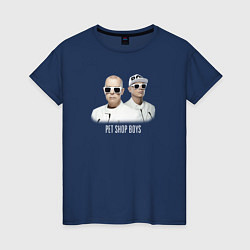 Женская футболка Pet Shop Boys - A Band