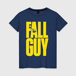 Женская футболка The fall guy logo