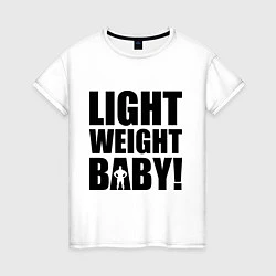 Женская футболка Light weight baby