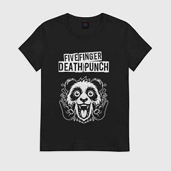 Женская футболка Five Finger Death Punch rock panda