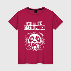 Женская футболка Five Finger Death Punch rock panda