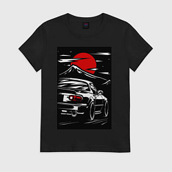 Женская футболка Мазда mx5 miata