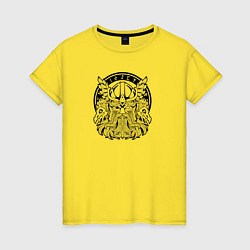 Женская футболка Мифический скандинавский бог Один