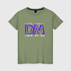 Женская футболка Depeche Mode - Two of us