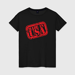 Женская футболка Made in USA