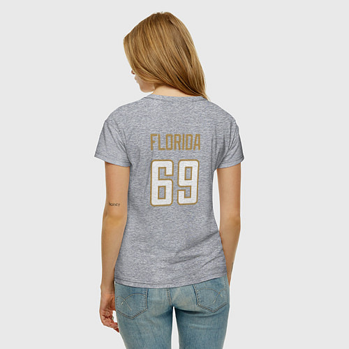 Женская футболка Florida Panthers NHL / Меланж – фото 4
