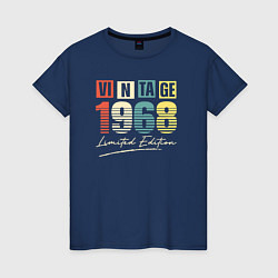 Женская футболка Vintage 1968 limited edition