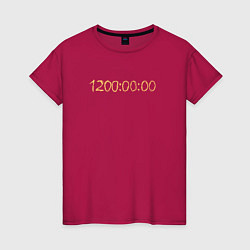 Женская футболка Числа - Задача трёх тел