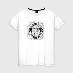 Женская футболка Тор мифический бог грома