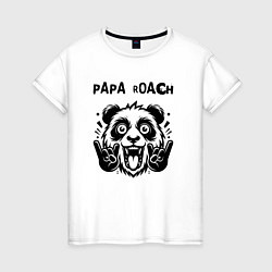 Женская футболка Papa Roach - rock panda