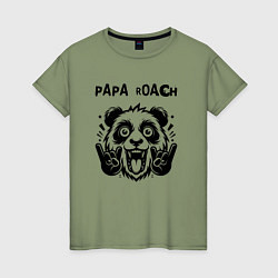 Женская футболка Papa Roach - rock panda