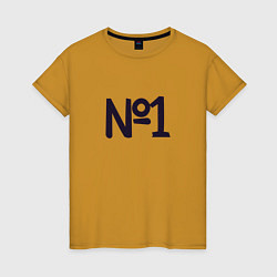 Женская футболка Твой номер 1
