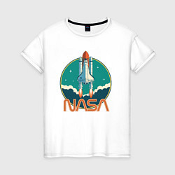 Женская футболка NASA spaceship