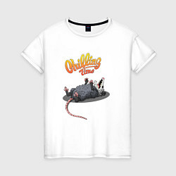 Женская футболка Possum