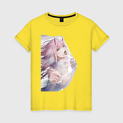 Женская футболка Милый во Франксе Zero Two