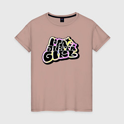 Женская футболка Im just a girl