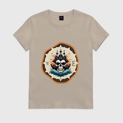 Женская футболка Приключения пиратов