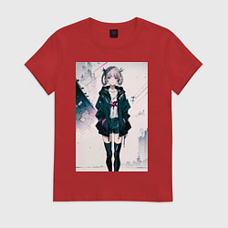 Женская футболка Надзуна Нанакуса - Песнь ночных сов