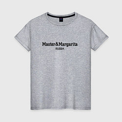Женская футболка Master and margarita - мастер и маргарита