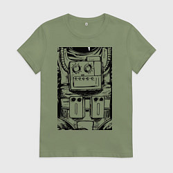 Женская футболка В душе я астронавт