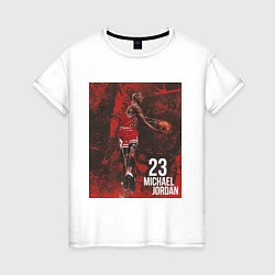 Женская футболка Jordan Michael 23
