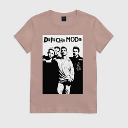 Женская футболка Depeche mode all