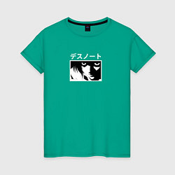 Женская футболка Тетрадь смерти - Desu Noto