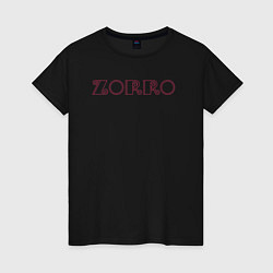 Женская футболка Zorro