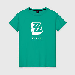Женская футболка Zenless Zone Zero logo