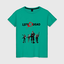 Женская футболка Выжившие Left 4 Dead