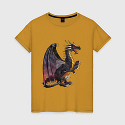Женская футболка HOMM3 Black Dragon