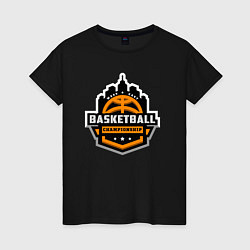 Женская футболка Championship basketball