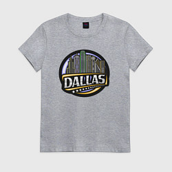 Женская футболка Dallas USA