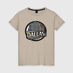 Женская футболка Dallas USA