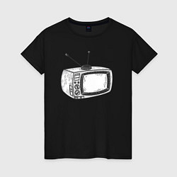 Женская футболка Retro TV