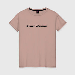 Женская футболка Street Workout RD500 Black