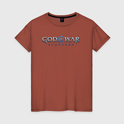 Женская футболка God of war ragnarok logo