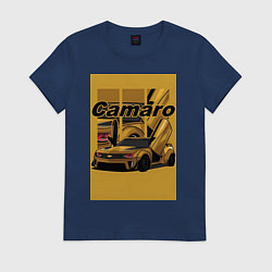 Женская футболка Chevrolet Camaro авто