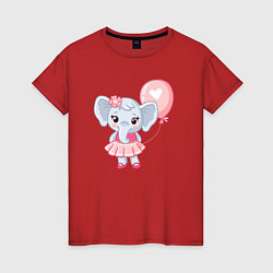 Женская футболка Elephant baby
