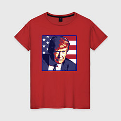 Женская футболка Президент Дональд Трамп