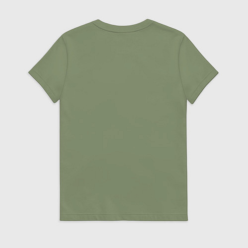 Женская футболка Lamborghini initial d / Авокадо – фото 2