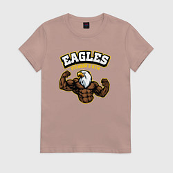 Женская футболка Eagles fitness