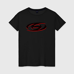 Женская футболка Logo Ateez
