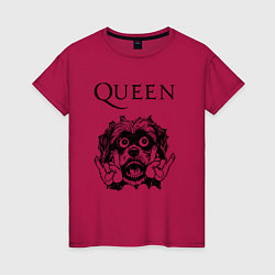 Женская футболка Queen - rock dog