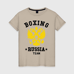 Женская футболка Boxing Russia Team